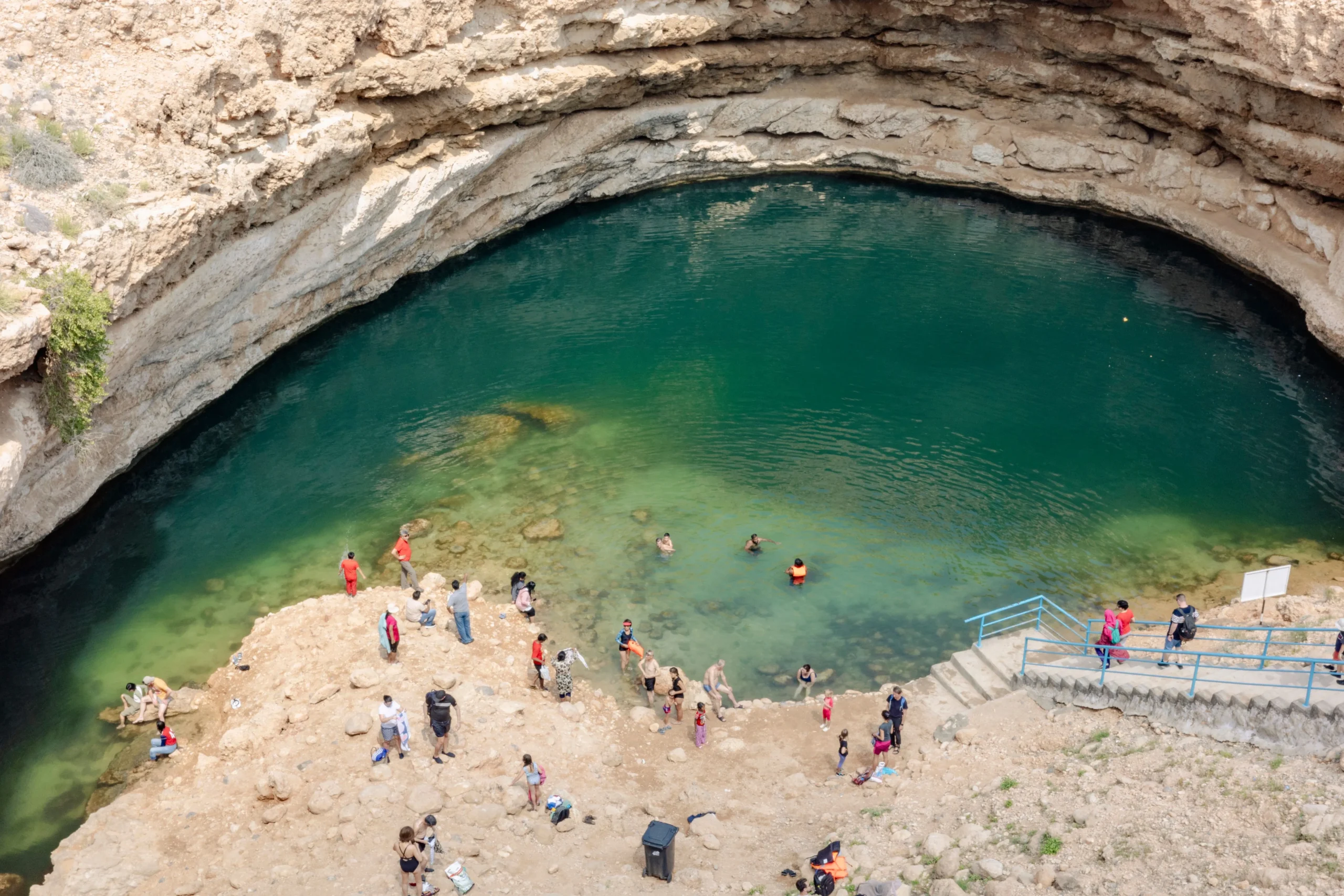 Wadi Shab Bimmah Sinkhole Escape 5 scaled | Ahlan Arabia Tours