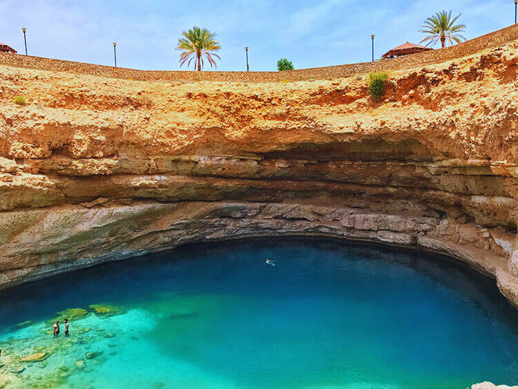 oman holiday bimmah sinkhole | Ahlan Arabia Tours